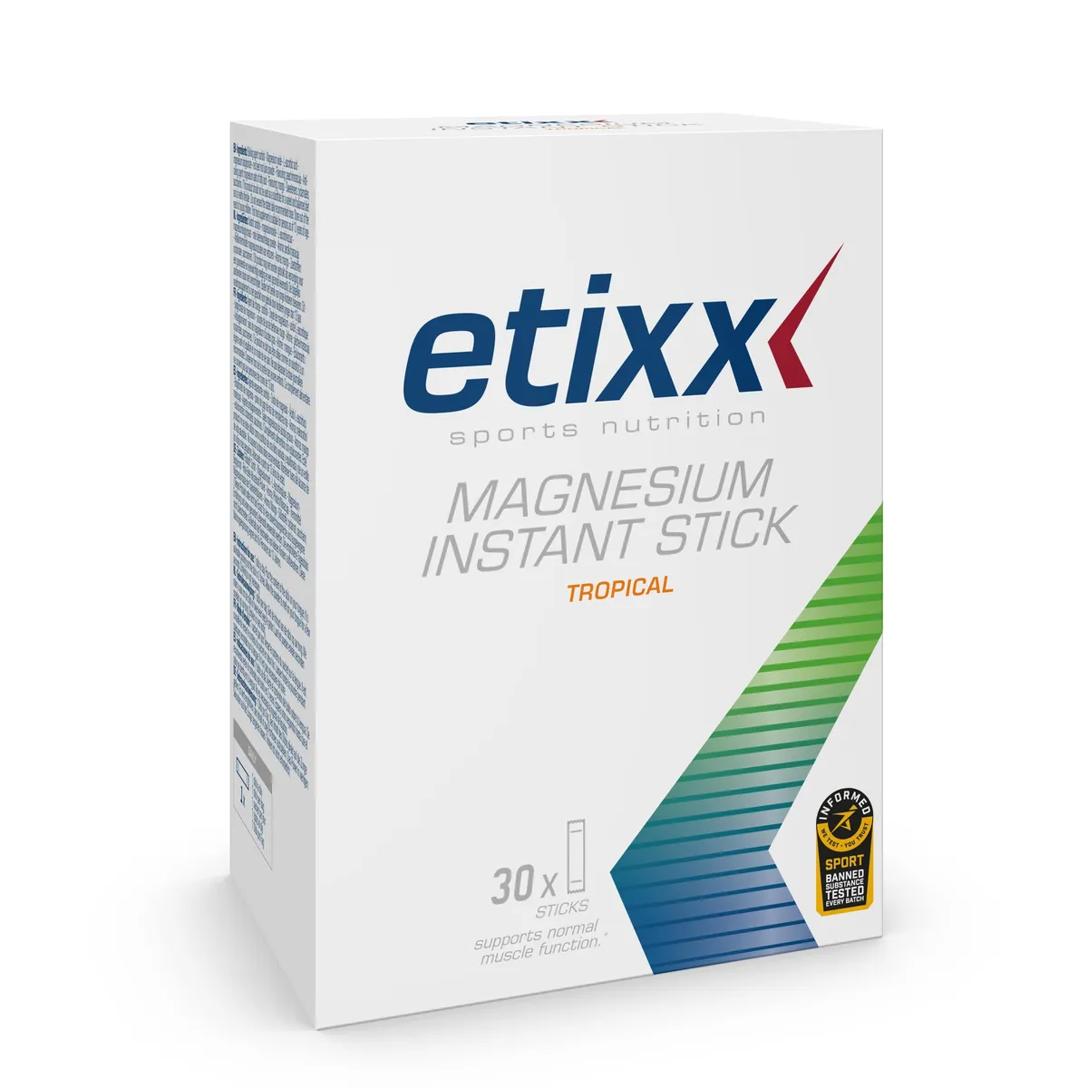 Etixx Magnésium 30 Instant Sticks (Tropical)