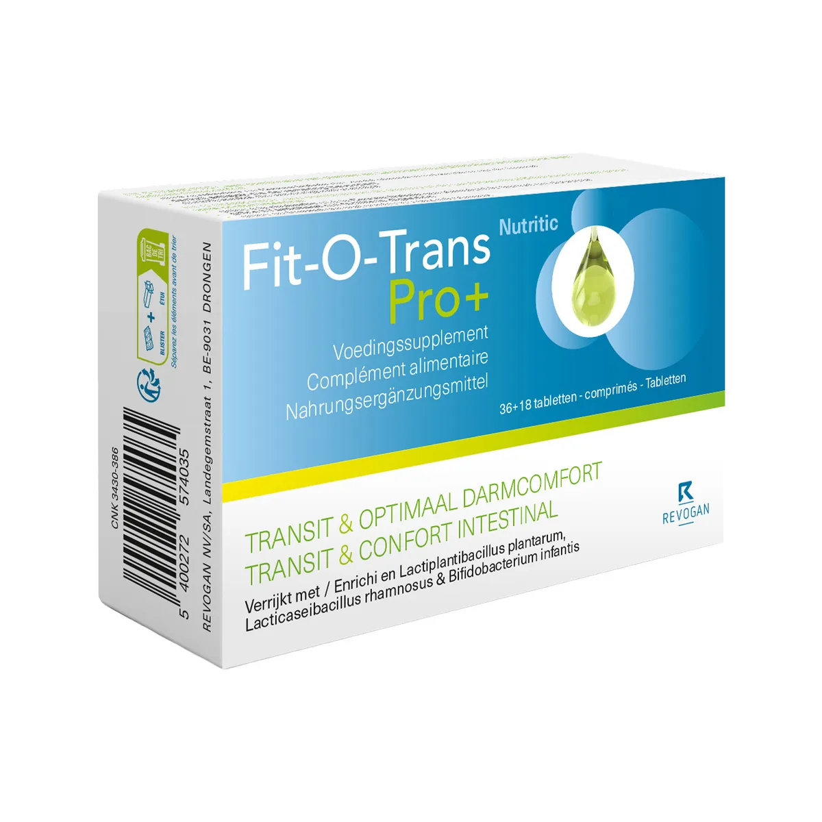 Fit-O-Trans Pro+ Nutritic 54 Comprimés