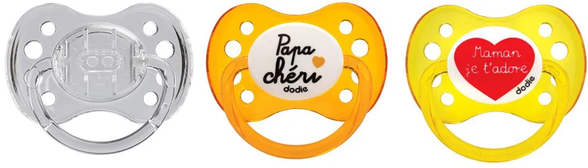 Dodie Sucette Anatomique Message (+ 6 mois)