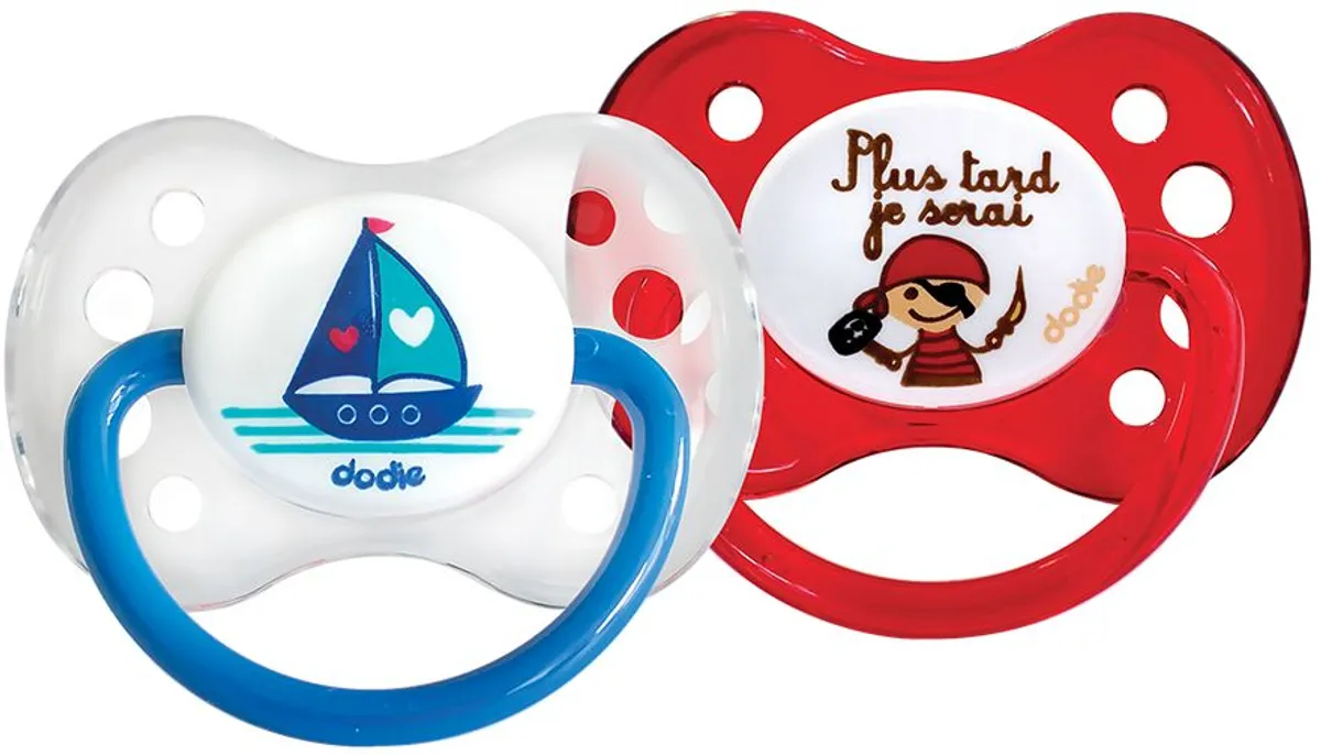 Dodie Anatomische Fopspeen Duo Jongen (+ 6 maanden)