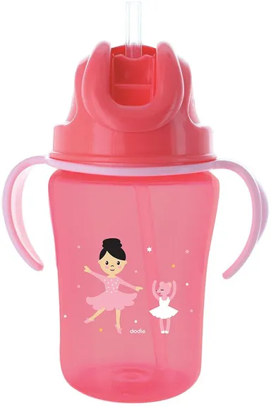 Dodie Tasse Paille Rose 350ml