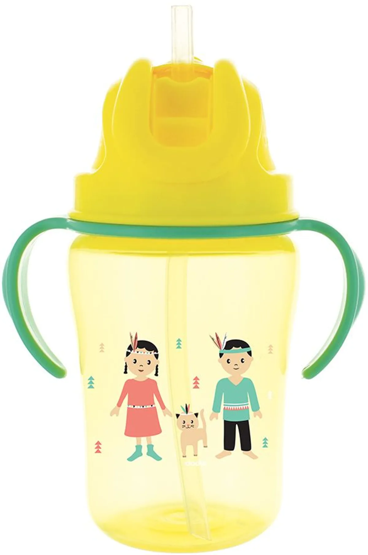 Dodie Tasse Paille Jaune 350ml