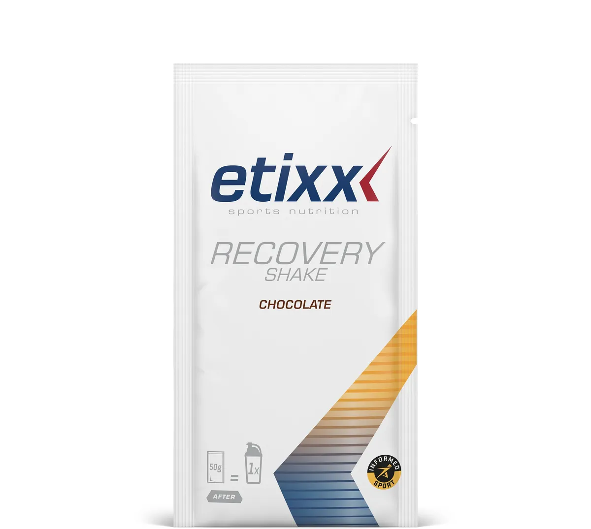 Etixx Recovery Shake Chocolade Poeder 12 x 50g