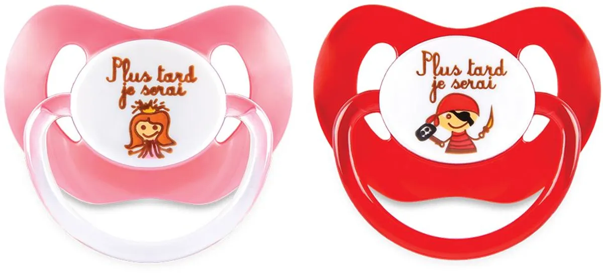 Dodie Sucette Physiologique Pirate ou Princesse (0 à 6 mois)