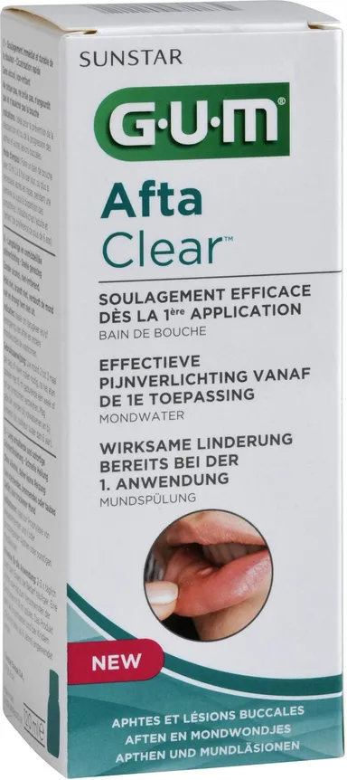 GUM Aftaclear Bain Bouche 120ml