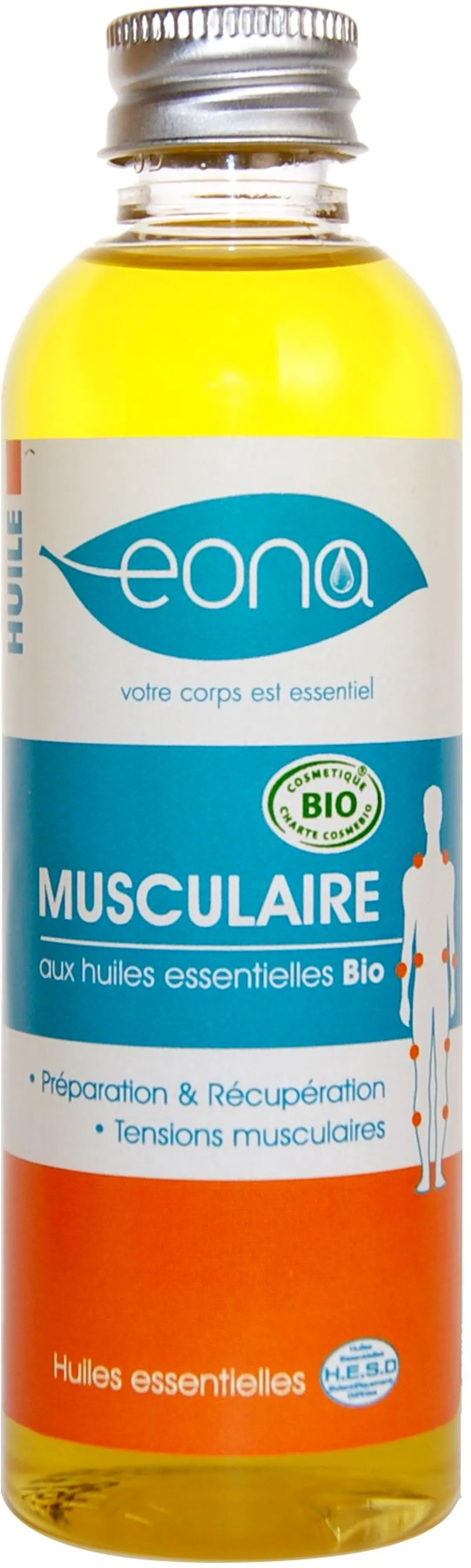 Eona Massageolie Spieren Bio 100ml