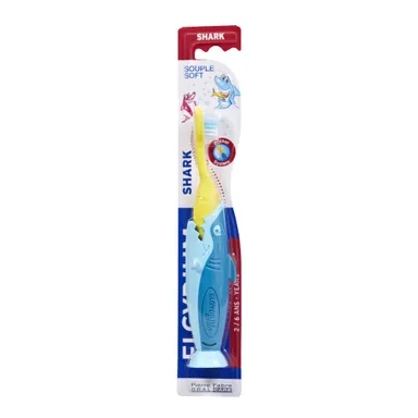 Oral Care Elgydium Kids Tandenborstel Shark Kinderen Van 2 Tot 6 Jaar Zacht