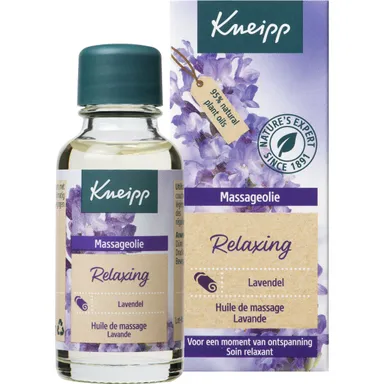 Kneipp Huile Massage Pure Détente Lavande 20ml