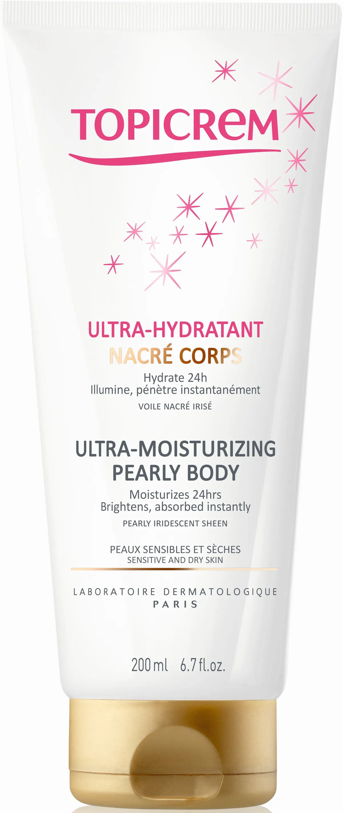 Topicrem Ultra-Hydratant Nacre Corps 200ml