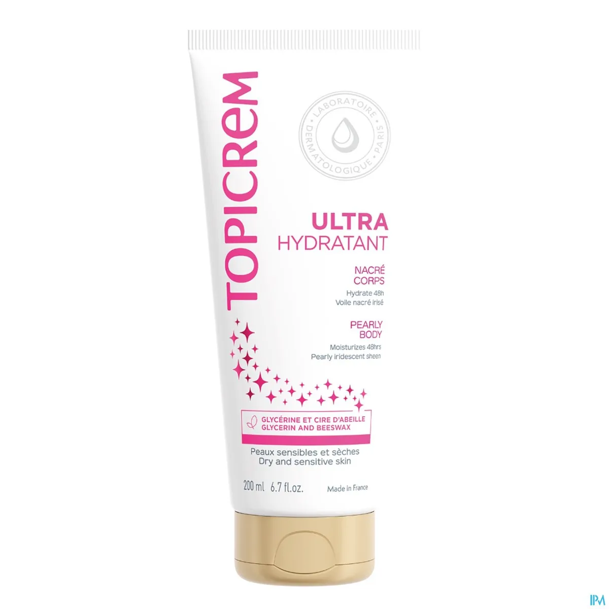 Topicrem Ultra-Hydraterend Paarlemoer Lichaam 200ml