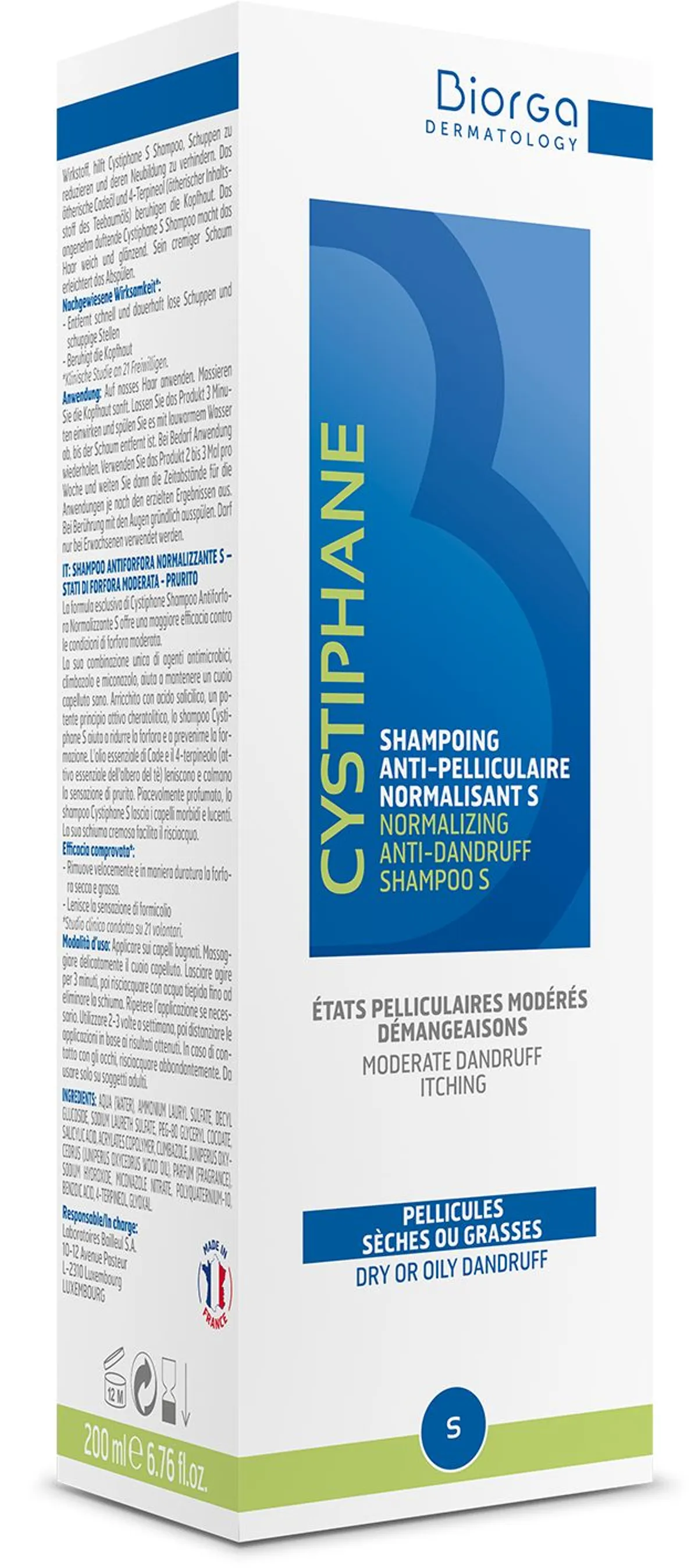 Cystiphane Normaliserende Antiroosshampoo S 200ml