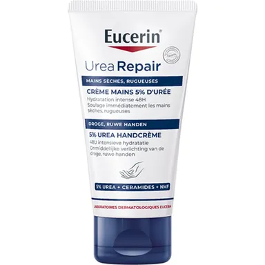 Eucerin UreaRepair Plus 5% Urea Handcrème Droge en Ruwe Huid Tube 75ml