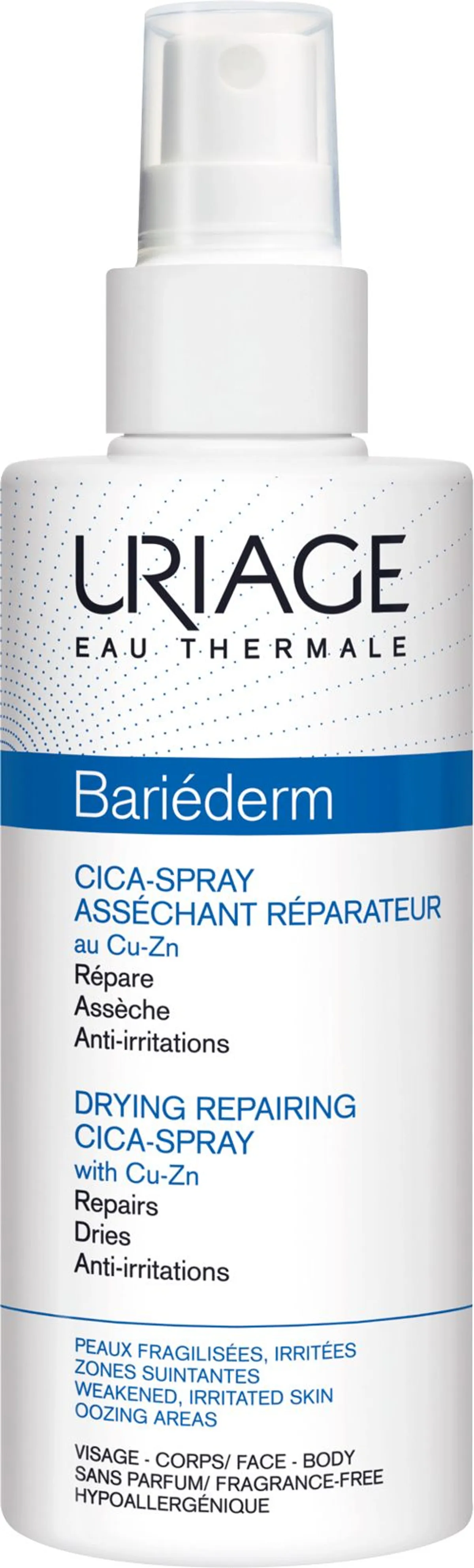 Uriage Bariéderm Cica Spray Asséchant Réparateur 100ml