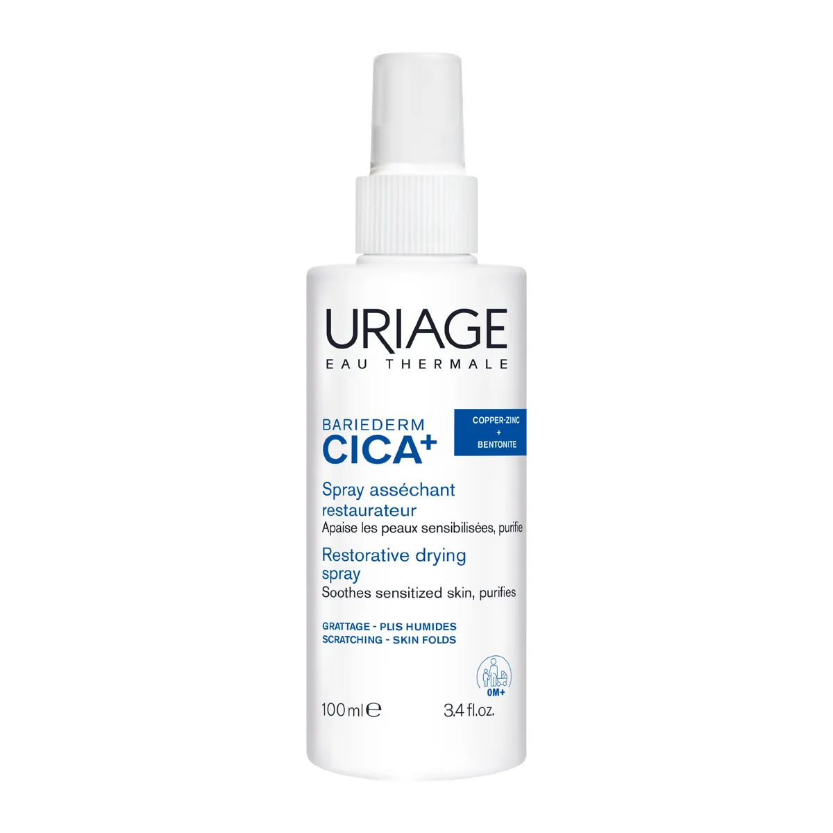 Uriage Bariéderm Cica Spray Asséchant Réparateur 100ml
