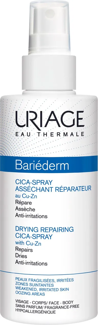Uriage Bariéderm Cica Spray Asséchant Réparateur 100ml