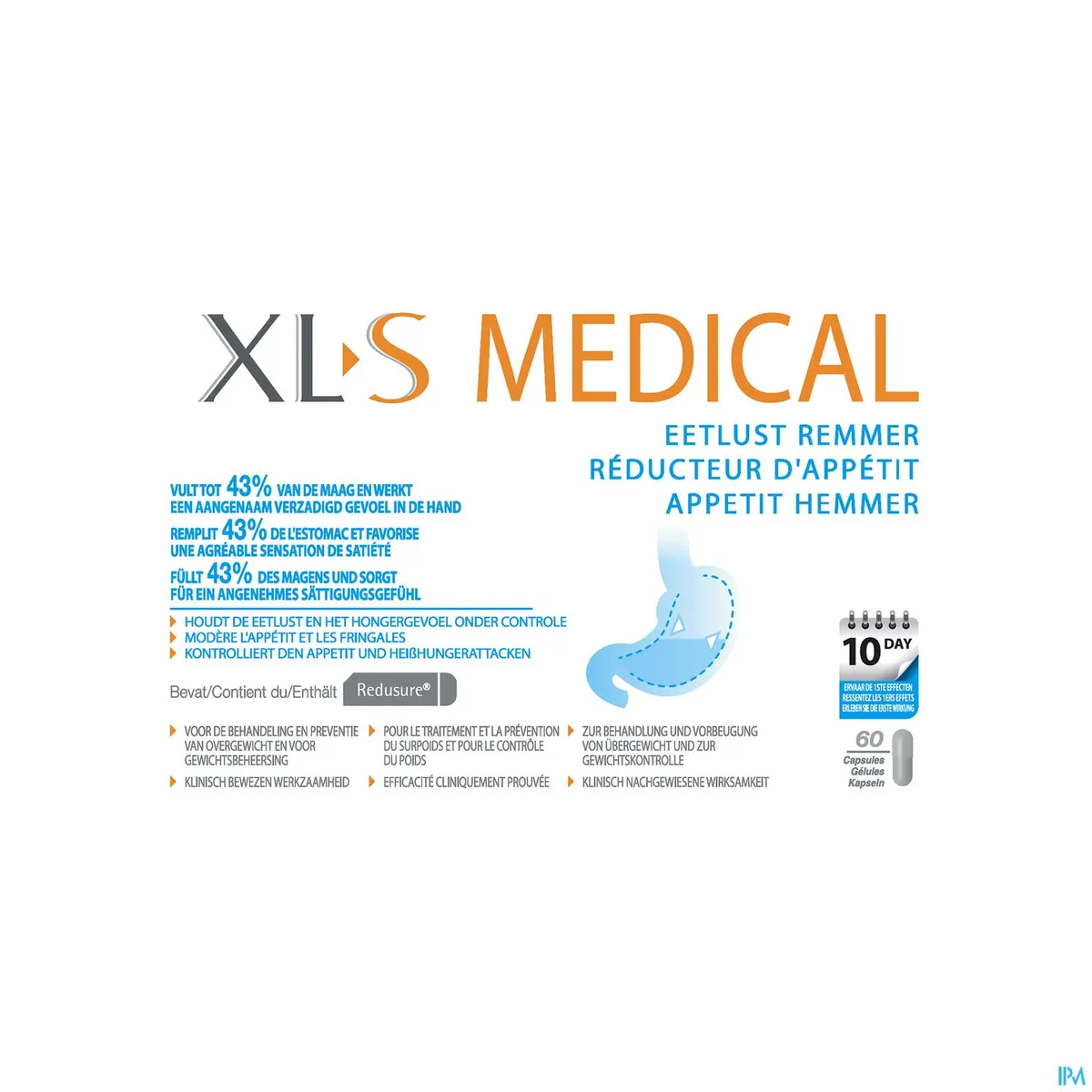 XLS Medical Specialist Eetlustremmer 60 Capsules