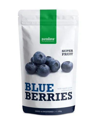 Purasana Blauwe Bosbes 150 g