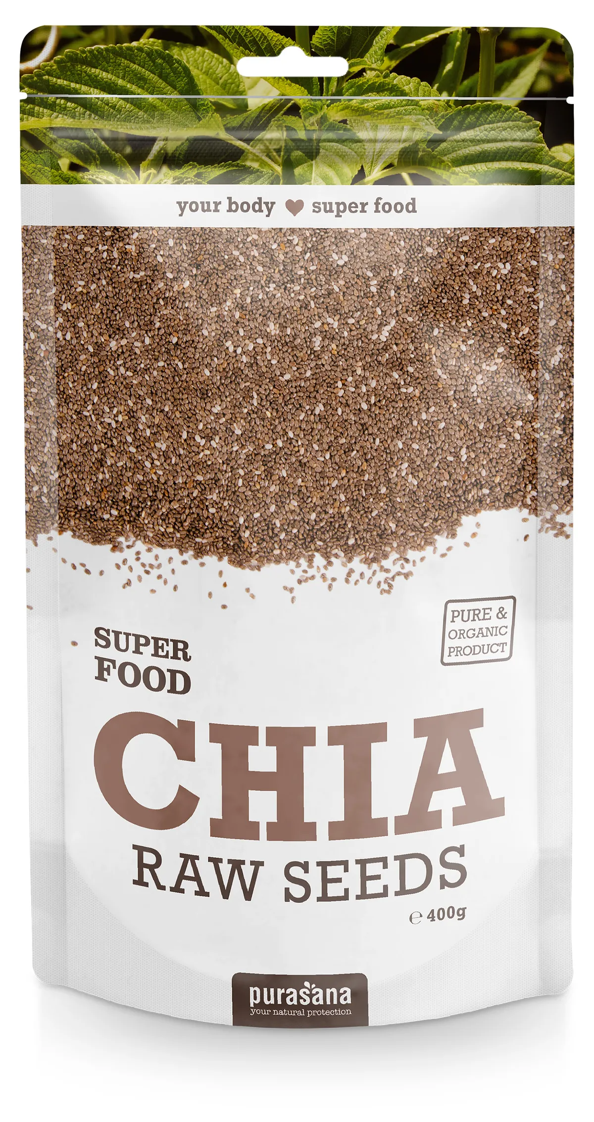 Purasana Graines De Chia 400g