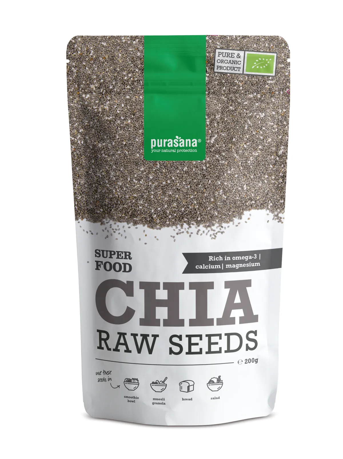 Purasana Graines de Chia 200g