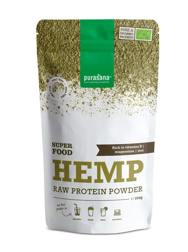 Purasana Hennep Proteïnepoeder 200g