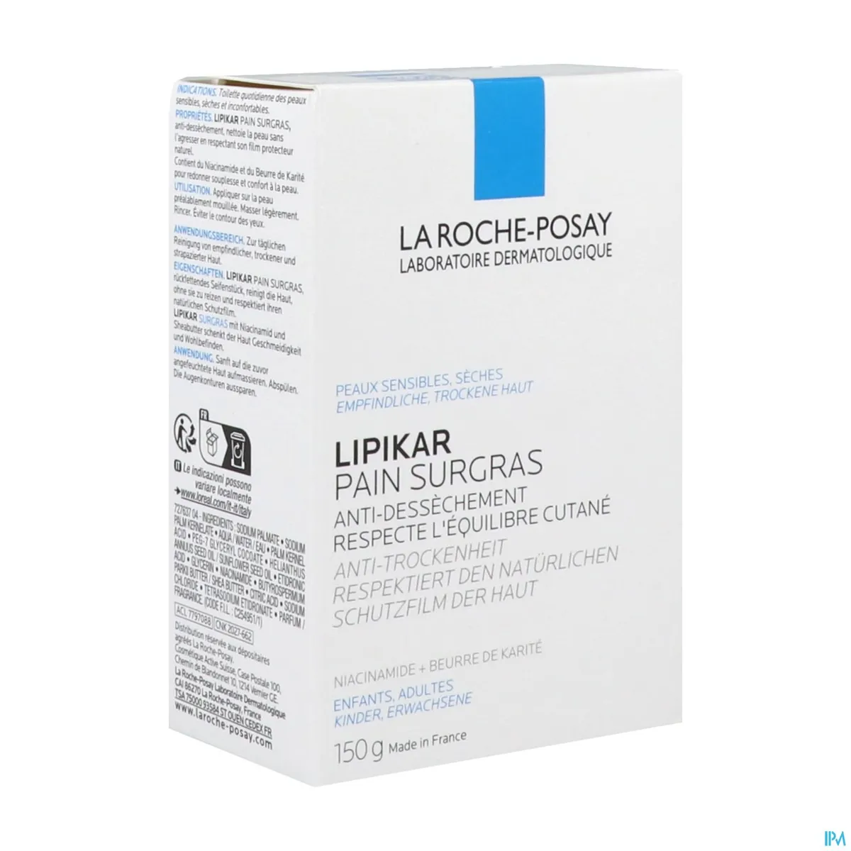 La Roche-Posay Lipikar Surgras Zeep 150g