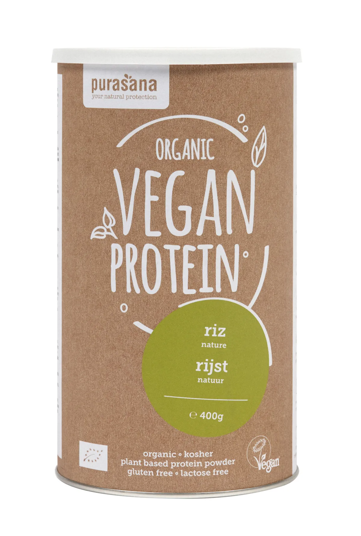 Purasana Organic Vegan Protein Bio Rice (natural) 400g