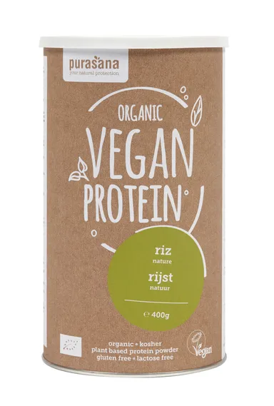 Purasana Organic Vegan Protein Bio Rice (natural) 400g