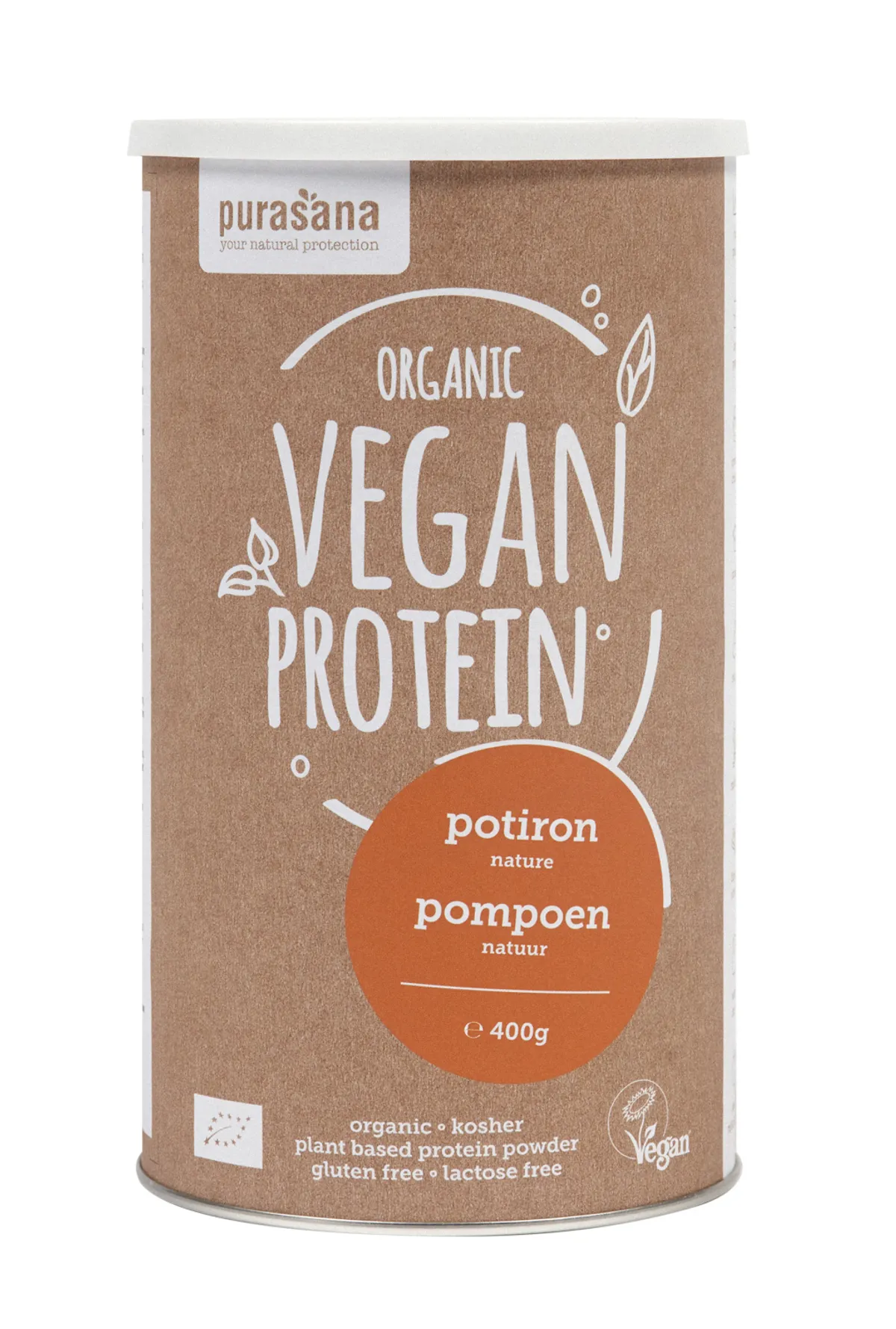 Purasana Organic Vegan Protein Bio Pumpkin (natural) 400g