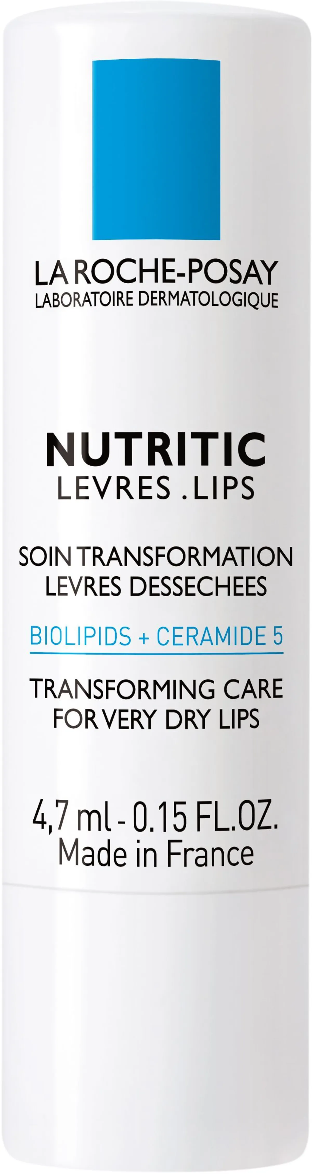 La Roche-Posay Nutritic Lèvres Soin Transformation Lèvres Desséchées 4,7ml