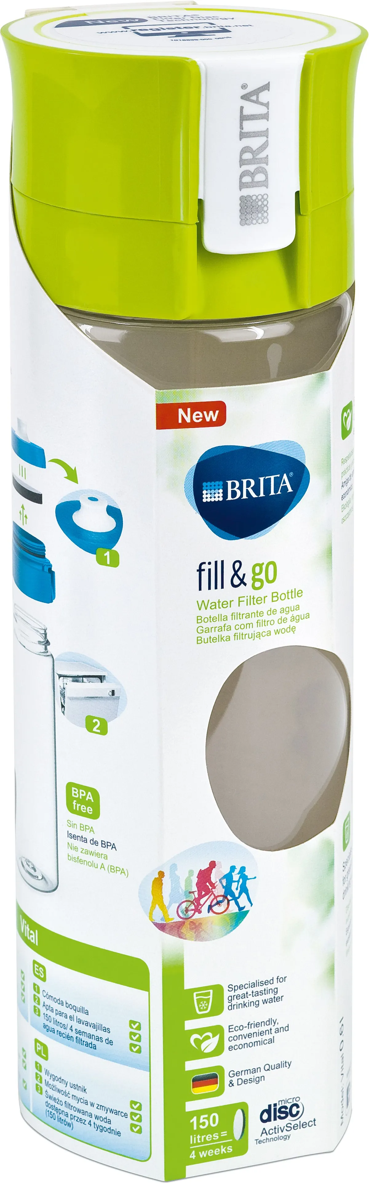 Brita Fill&Go Vital Lime 600ml