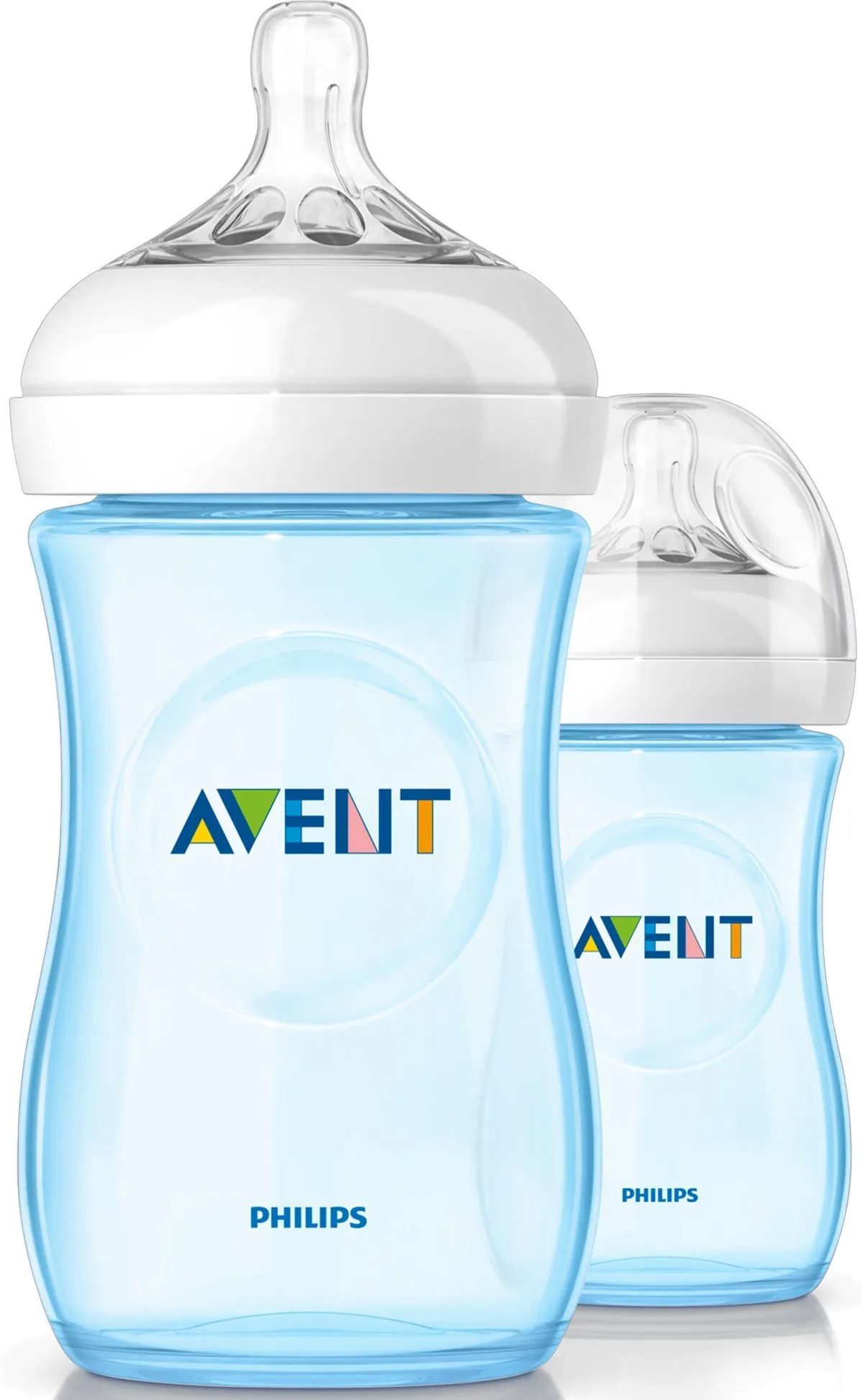 Avent Biberon Natural Bleu Duo 2x260ml