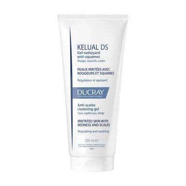 Ducray Kelual Ds Gel Nettoyant Anti-Squames 200Ml