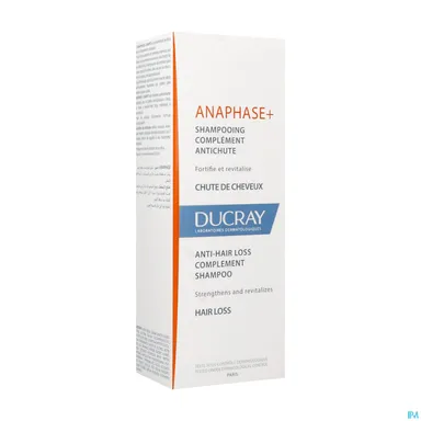 Ducray Anaphase+ Aanvullende Shampoo Tegen Haaruitval 200Ml