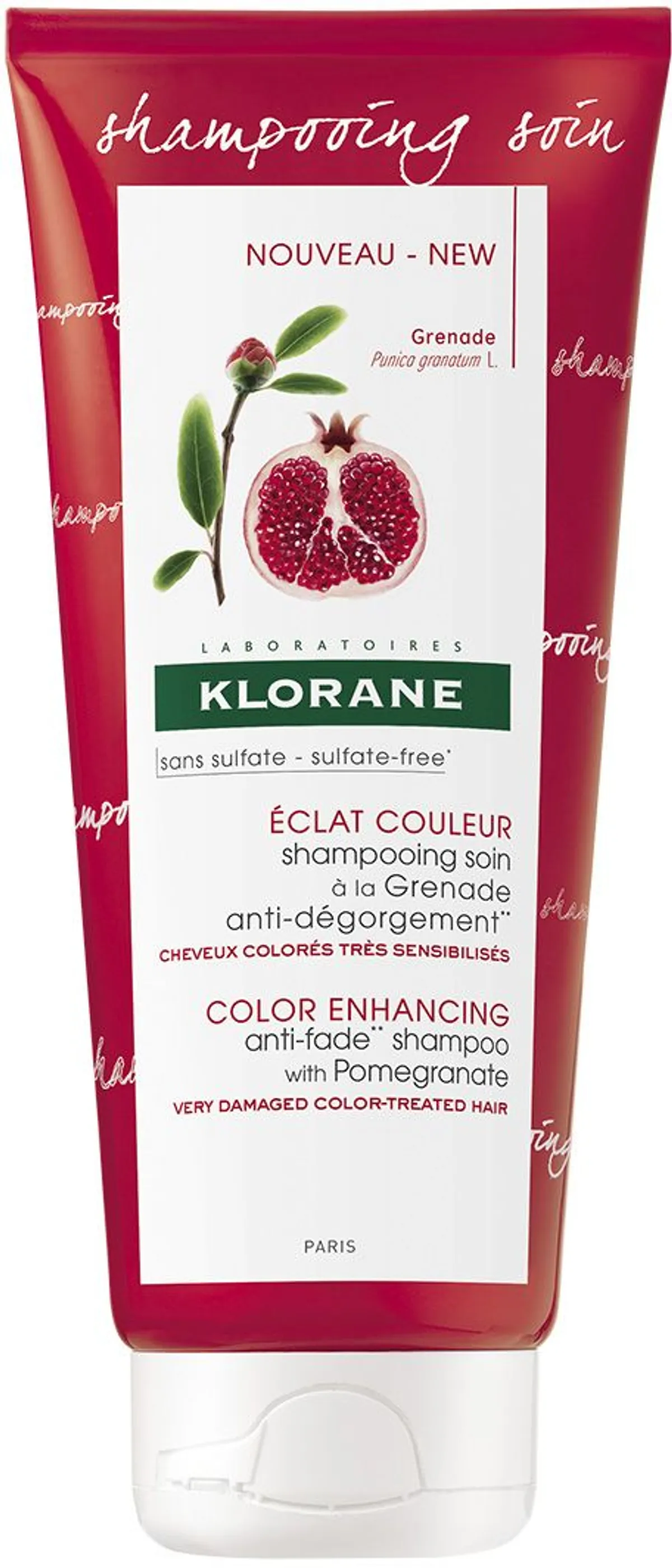 Klorane Shampooing Grenade 200ml