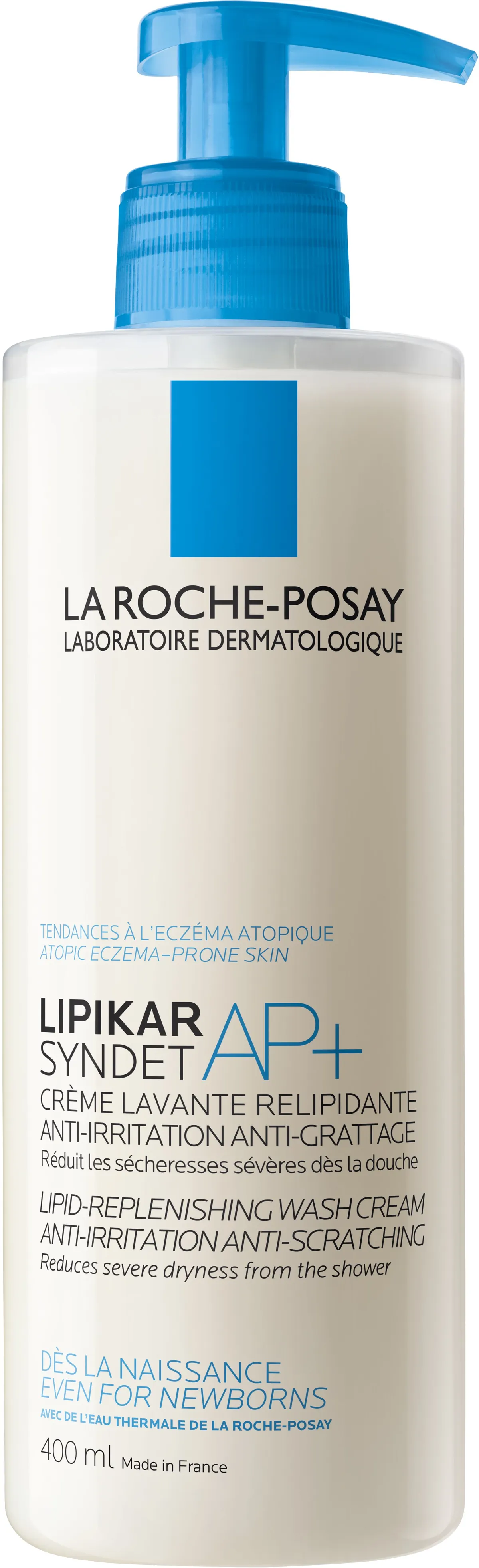 La Roche-Posay Lipikar Syndet AP+ Gel-Crème Nettoyant Anti-Irritations 400ml