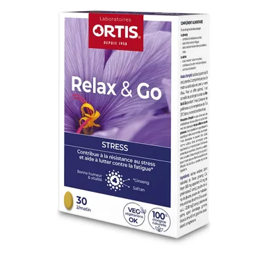 Ortis Relax & Go Bio 30 Comprimés