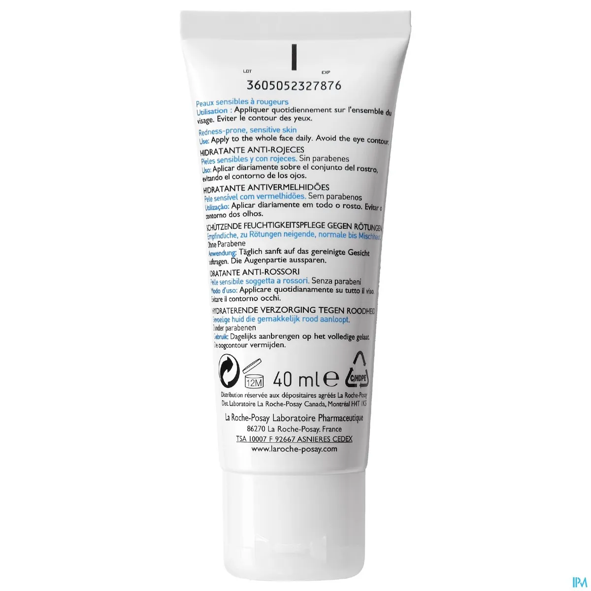 La Roche-Posay Rosaliac UV Licht Hydraterende Verzorging tegen Roodheid 40ml