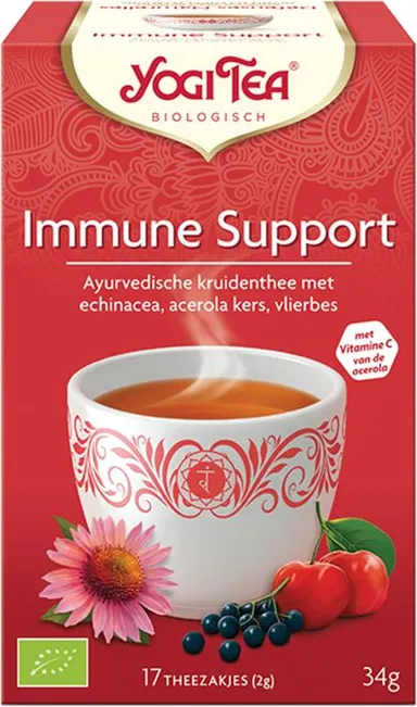 Yogi Tea Infusion Défenses Naturelles Bio 17 Sachets