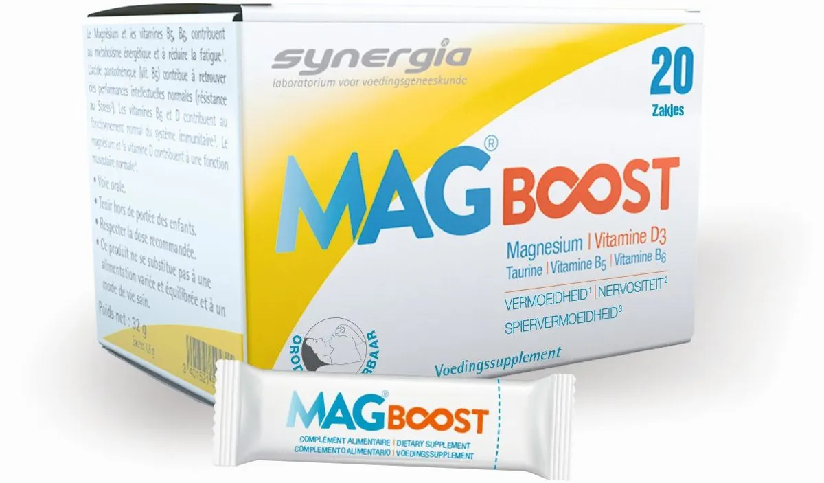 Mag Boost 20 Zakjes Orodispergeerbaar Poeder