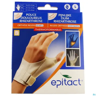Epitact Stevige Orthese Nacht Duim Rechts L