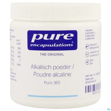 Alkalishe Poeder Pure 365 200g