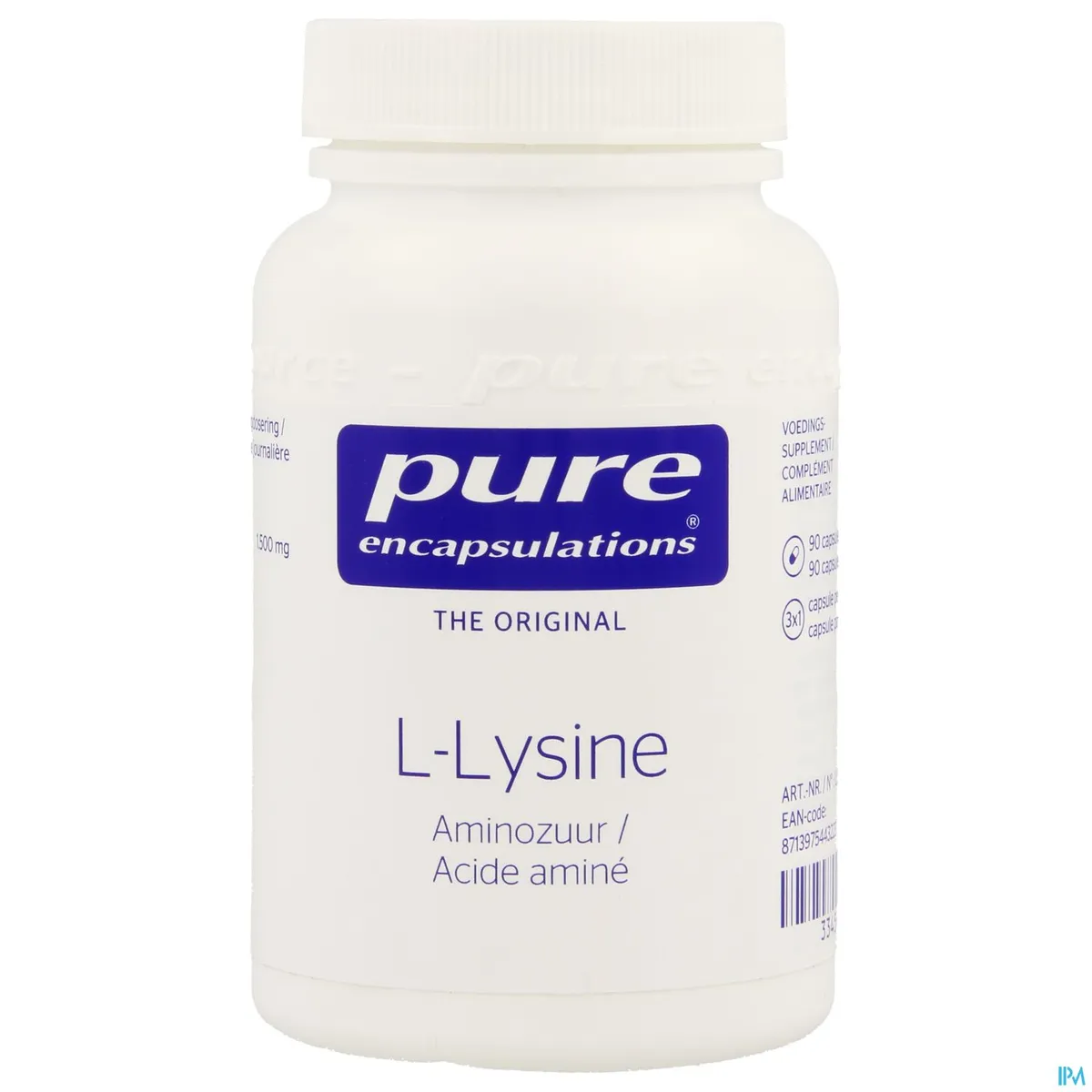 L-Lysine Aminozuur 90 Capsules