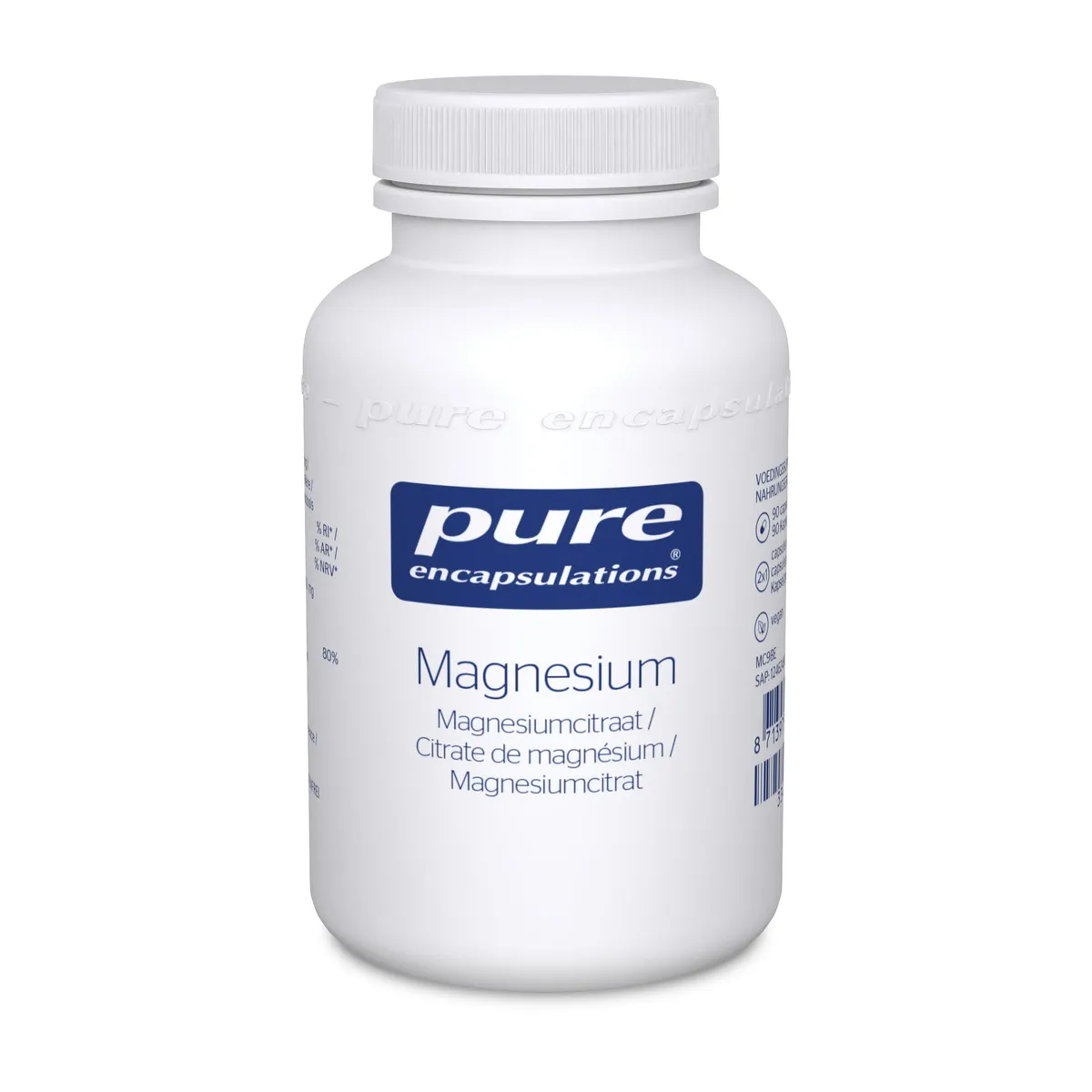 Pure Encapsulations Magnesiumcitraat 90 Capsules