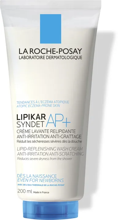 La Roche-Posay Lipikar Syndet AP+ Gel-Crème Nettoyant Anti-Irritations 200ml
