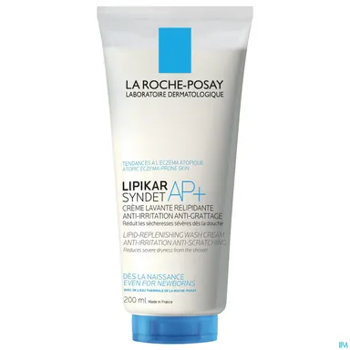 La Roche-Posay Lipikar Syndet AP+ Reinigende Gel-Crème Anti-Irritatie 200ml