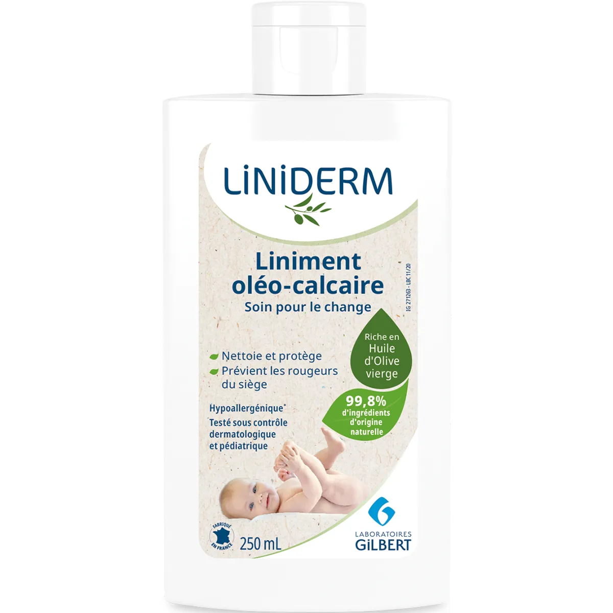 Liniderm Liniment Oleo Calcaire 250ml