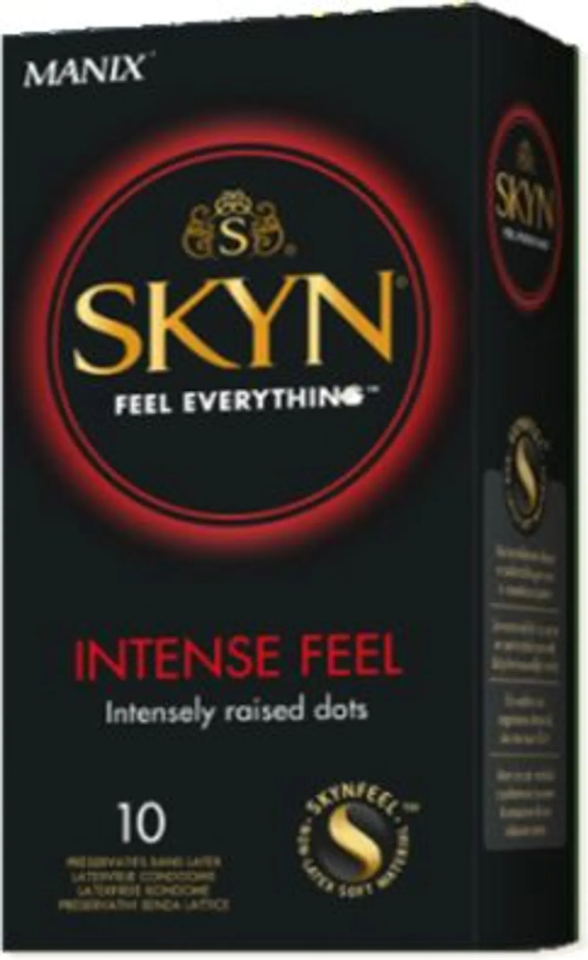 Manix Skyn Intense Feel 10 Preservatifs