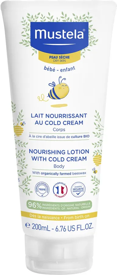 Mustela PS Lait Nourrissant Cold Cream 200ml