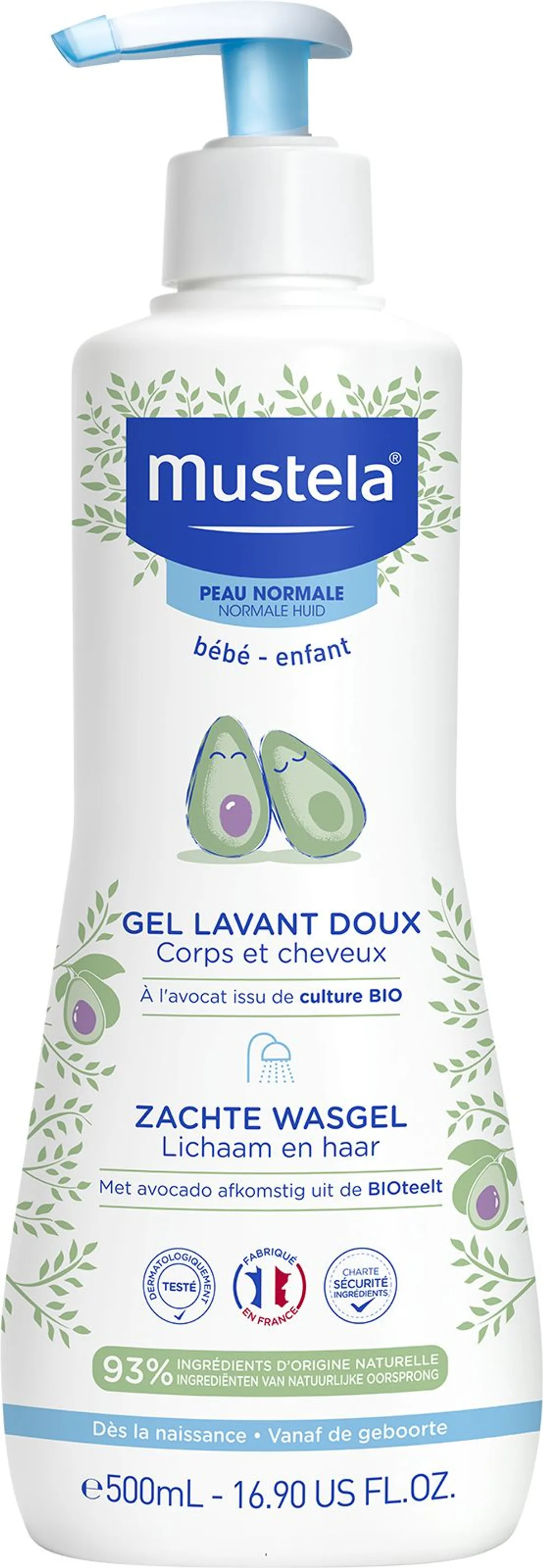 Mustela PN Gel Lavant Doux 500ml