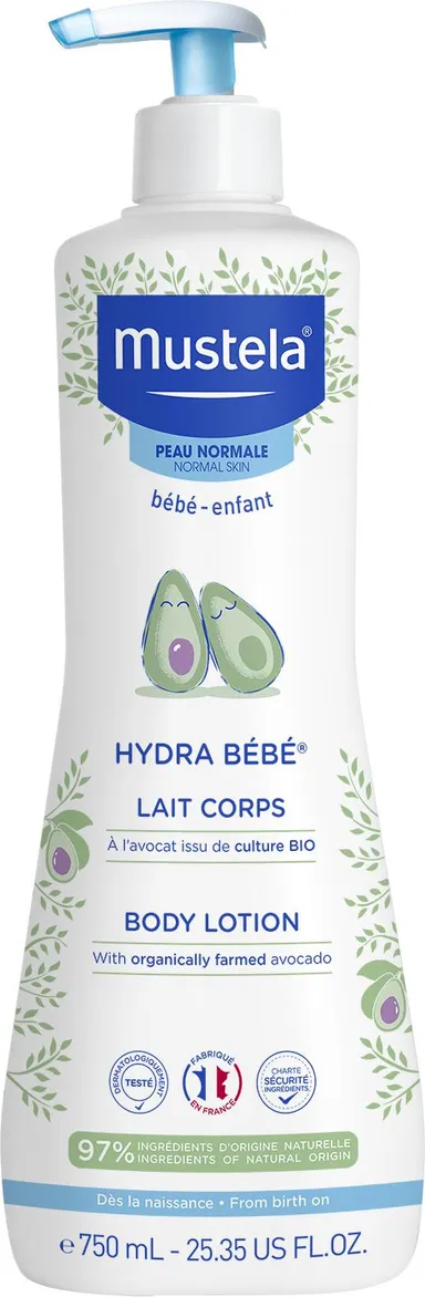 Mustela NH Hydra Baby Lichaamsmelk 750 ml